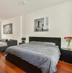 Malm bed 180x200, Ophalen, Wit, Tweepersoons, 180 cm