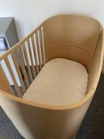 Leander babyledikant met veel beddengoed, Ophalen, Gebruikt, Minder dan 140 cm, Matras