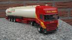 Scania 144 Fricke Transporte Silo Lion toys 1/50, Ophalen of Verzenden, Zo goed als nieuw, Bus of Vrachtwagen, Lion Toys