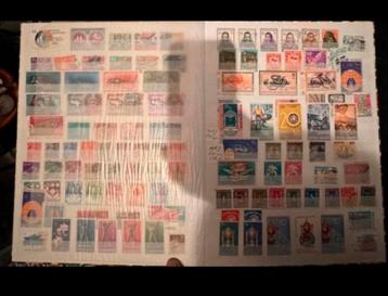 Postzegelverzameling - 8 Boeken (Wereld) beschikbaar voor biedingen