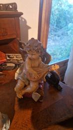 Lieflijk Cherubijntje met Luit - Vintage Beeldje, Ophalen