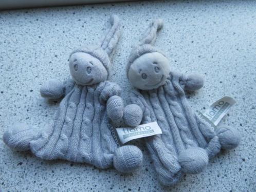 Spookje popje spookpopje merk Tiamo grijs gehaakt/gebreid, Kinderen en Baby's, Speelgoed | Knuffels en Pluche, Zo goed als nieuw