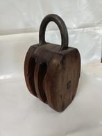 Houten blok als kunstobject ca. 25x12 cm, Ophalen, Gebruikt, Overige typen
