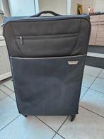 Reiskoffer groot met wieltjes, Sieraden, Tassen en Uiterlijk, Tassen | Reistassen en Weekendtassen, Ophalen, Gebruikt, Blauw, Uitschuifbare handgreep