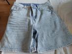 denim korte broek C&A maat 36, Kleding | Dames, Broeken en Pantalons, Ophalen, Maat 36 (S), Blauw, Kort