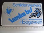 sticker rien van der wekken maico venko motorcross motocross, Verzamelen, Stickers, Sport, Zo goed als nieuw, Verzenden