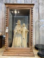 Art deco heilig beeld Maria met kindje Jezus, Ophalen