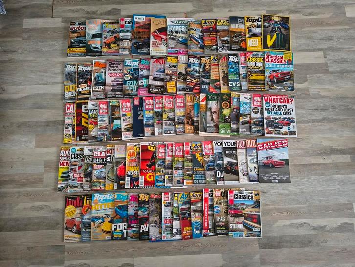 Grote collectie autotijdschriften Ned/Eng, Boeken, Auto's | Folders en Tijdschriften, Zo goed als nieuw, Algemeen, Ophalen of Verzenden