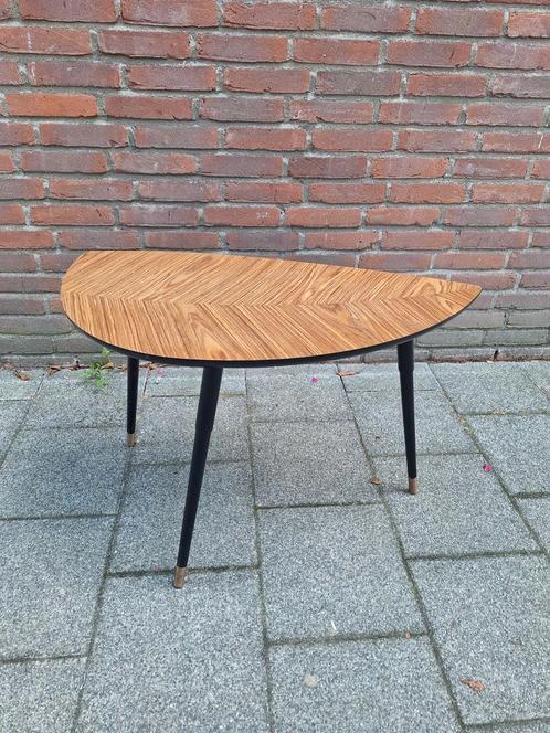 Retro IKEA LÖVBACKEN tafeltje - 2019, Huis en Inrichting, Tafels | Bijzettafels, Gebruikt, Rond, 45 tot 60 cm, Minder dan 55 cm