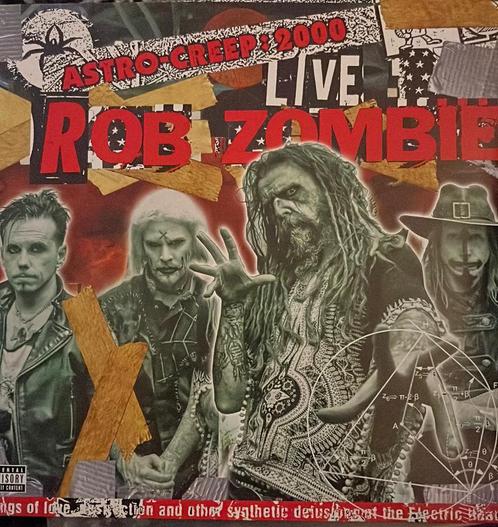 Rob Zombie - Astro-Creep 2000 Live - LP, Cd's en Dvd's, Vinyl | Hardrock en Metal, Zo goed als nieuw, Ophalen of Verzenden