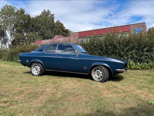 Opel Manta 1.9 AUT 1973 Blauw, Auto's, Opel, Particulier, Manta, Benzine, Hatchback, Automaat, Origineel Nederlands, Blauw, Bruin