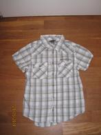 H&M geruit overhemd met korte mouw maat 134, Gebruikt, H&M, Overhemd of Blouse, Ophalen of Verzenden