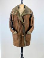 Vintage Christ Leren Jas met schapenwol - Maat 38, Maat 38/40 (M), Bruin, Ophalen of Verzenden, Info@christ-leder.de