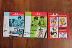 Ministeck grote collectie (9x) voorbeeldbladen 1960-70-80, Gebruikt, Ophalen of Verzenden, Voorbeeldboek