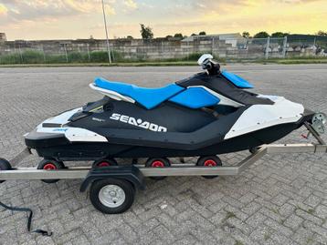 Sea-Doo Spark 2up 90PK – 7 vaarturen! + Aluminium Trailer  beschikbaar voor biedingen