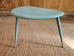 Vintage bijzettafeltje, Huis en Inrichting, Tafels | Bijzettafels, Minder dan 55 cm, Gebruikt, Ovaal, Ophalen