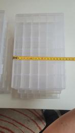 8 x 36-vaks opbergdozen, Doe-het-zelf en Verbouw, Kratten en Dozen, Doos, Minder dan 35 cm, Minder dan 50 cm, Ophalen of Verzenden