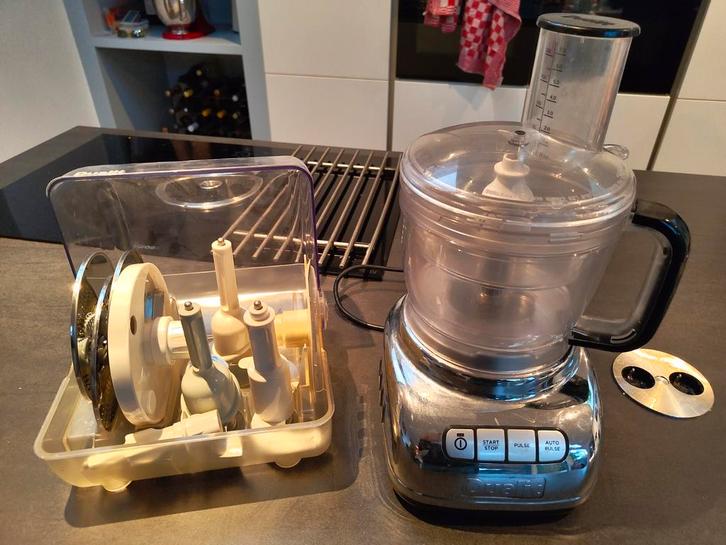 Dualit dfp2 Keukenmachine met accessoires, Witgoed en Apparatuur, Keukenmixers, Zo goed als nieuw, 2 tot 3 liter, 2 snelheden