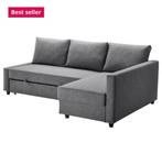 Ikea Friheten slaapbank/ hoek slaapbank met opberger, Gebruikt, Verzenden, Tweepersoons, 140 cm