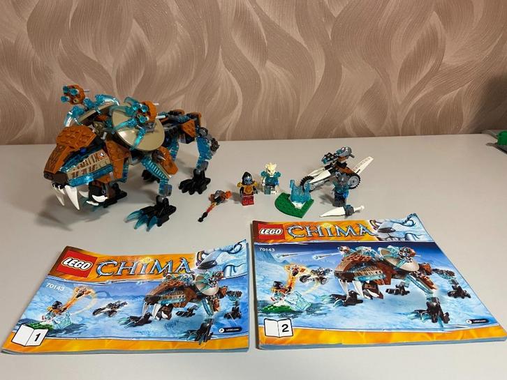 Lego - Chima - 70143 - Sir Fangars Sabeltand Walker-compleet, Kinderen en Baby's, Speelgoed | Duplo en Lego, Lego, Complete set
