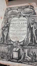 Folio - Geschiedenis van Friesland 1658 - met prenten, Antiek en Kunst, Antiek | Boeken en Bijbels, Ophalen of Verzenden