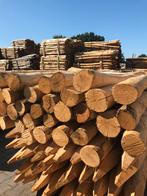 Ronde palen weidepalen schutting kastanje robinia houten, Tuin en Terras, Palen, Balken en Planken, Palen, Nieuw, Ophalen of Verzenden