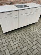 Keukenblokje bruynzeel, Huis en Inrichting, Keuken | Keukenelementen, Ophalen, Zo goed als nieuw, 25 tot 50 cm, Minder dan 100 cm