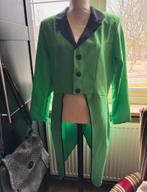 Slipjas groen zwart magic freddy carnaval, Kleding | Heren, Carnavalskleding en Feestkleding, Ophalen of Verzenden, Zo goed als nieuw