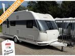 Hobby De Luxe 490 KMF Inc. Mover en Luifel, Caravans en Kamperen, Caravans, Hobby, Bedrijf, Treinzit, Overige typen