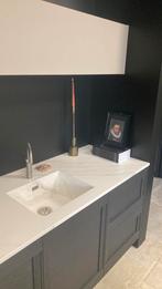 Massieve eiken keuken,keramiek werkblad,quooker,, Verzenden, Nieuw, 4 kookzones, Inbouw