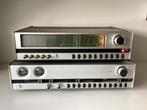 Nette retro Philips versterker 521 en tuner 621 woodcase, Audio, Tv en Foto, Versterkers en Receivers, Overige merken, Gebruikt