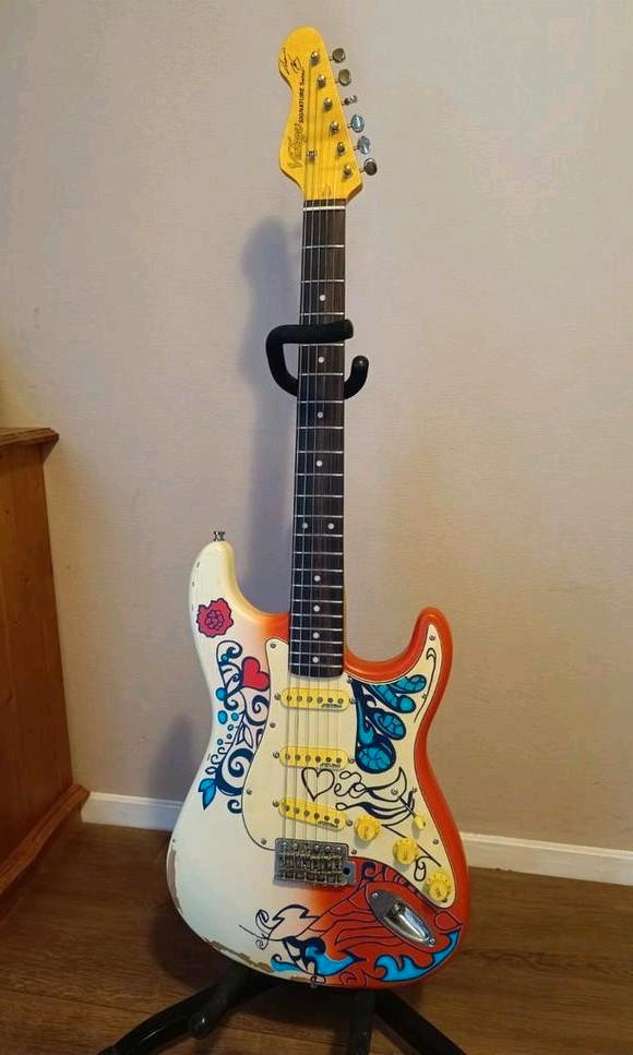 Vintage V6MRHDX 
Signature Series Gitaar, Muziek en Instrumenten, Snaarinstrumenten | Gitaren | Elektrisch, Gebruikt, Solid body