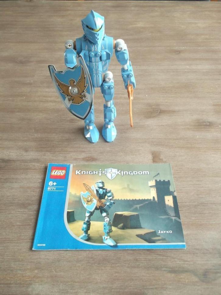 lego knights kingdom II 8771 jayko (2004), Kinderen en Baby's, Speelgoed | Duplo en Lego, Gebruikt, Lego, Complete set, Ophalen of Verzenden