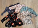 5x Baby Jurkjes Lange Mouwen Maat 68, Kinderen en Baby's, Babykleding | Maat 68, Ophalen of Verzenden, Gebruikt, Meisje, Jurkje of Rokje
