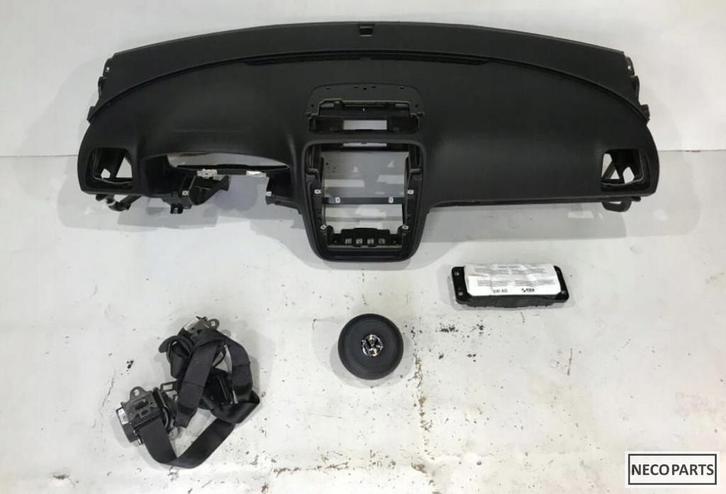 SCIROCCO FACELIFT AIRBAG AIRBAGSET DASHBOARD ALLES LEVERBAAR, Auto-onderdelen, Dashboard en Schakelaars, Volkswagen, Gebruikt