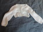 Bolero zilver/wit maat 92 van H&M, Meisje, Trui of Vest, H&M, Ophalen of Verzenden