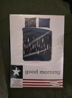 Dekbedovertrek Good Morning Feathers veren katoen NIEUW, Huis en Inrichting, Ophalen of Verzenden, Nieuw, Tweepersoons, Dekbedovertrek