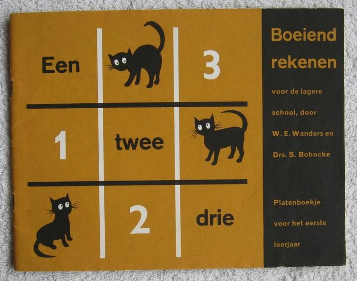 Jean Nelissen (illustraties) Boeiend rekenen, Verzamelen, Retro, Overige typen, Ophalen of Verzenden