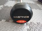 Barbell Hastings 15kg, Sport en Fitness, Ophalen, Zo goed als nieuw, Rug