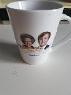 mok prinses Beatrix en koning Willem-Alexander 30 april 2013, Ophalen of Verzenden, Zo goed als nieuw, Servies