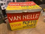 Vintage Van Nelle Koffie en Thee Blik, Ophalen of Verzenden