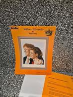 Borduurpakket Willem Alexander en Maxima createc, Ophalen of Verzenden, Nieuw, Handborduren, Borduurpakket