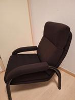 Mooie fauteuil, kleur zwart, Huis en Inrichting, Fauteuils, Ophalen, Relax, Minder dan 75 cm, Zo goed als nieuw