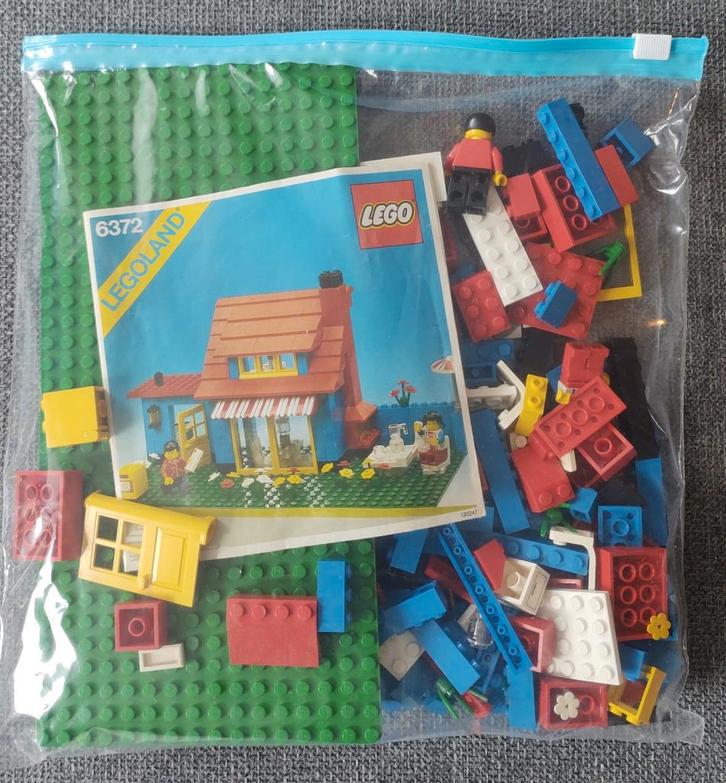 Lego Legoland 6372 Town House, Kinderen en Baby's, Speelgoed | Duplo en Lego, Gebruikt, Lego, Complete set, Ophalen of Verzenden