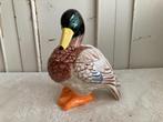 Brocante Keramieken eend / Dekselpotje - patepotje, Antiek en Kunst, Ophalen of Verzenden