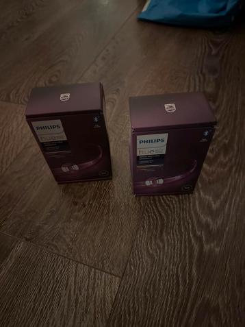 2x Philips Hue Lightstrip Plus Extension 1m NIEUW in doos beschikbaar voor biedingen