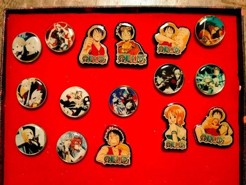 One Piece Manga Anime strip tekenfilm pins logo serie 1, Verzamelen, Film en Tv, Zo goed als nieuw, Verzenden