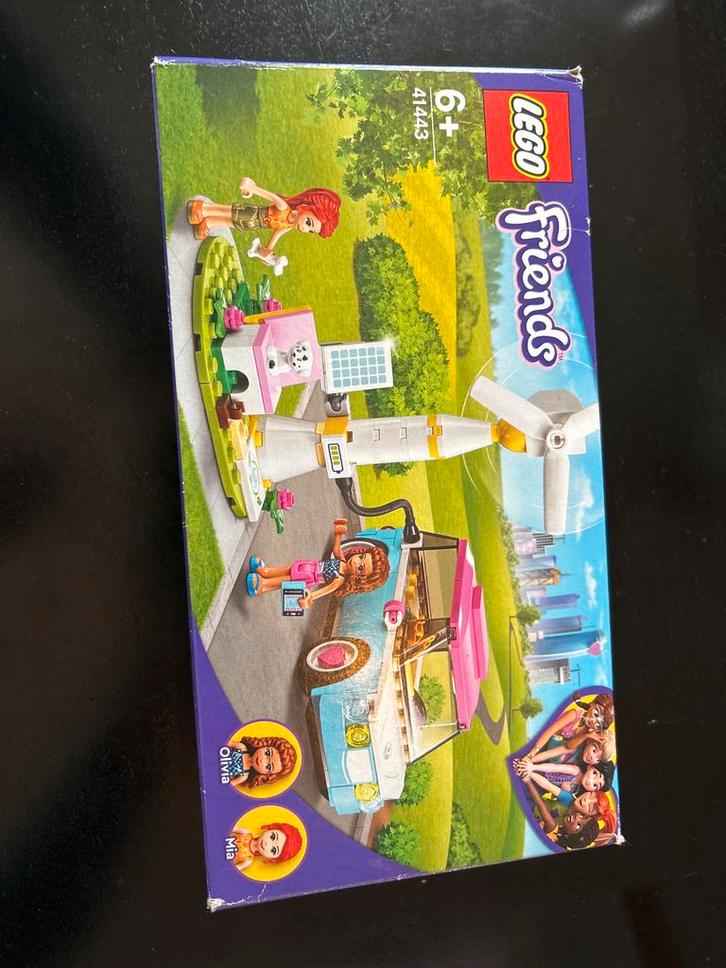 Lego Friends 41443 Windmolen & Elektrische Auto, Kinderen en Baby's, Speelgoed | Duplo en Lego, Zo goed als nieuw, Lego, Complete set