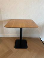Studio Henk bistro tafel vierkant zwart eiken, Ophalen, Minder dan 55 cm, Vierkant, Zo goed als nieuw