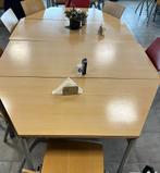 Diverse kantine tafels met stoelen, Huis en Inrichting, Tafels | Eettafels, Ophalen, Gebruikt, 200 cm of meer, 50 tot 100 cm